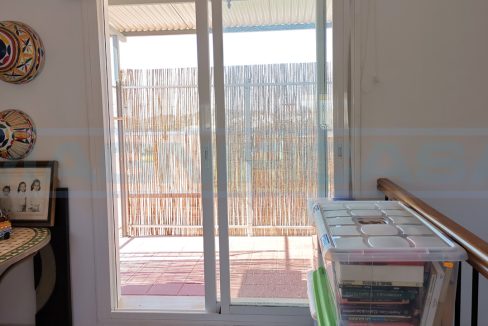 M002068-Casa-Adosado-Guest-bedroom-view-doors roofterrace-Attick-Alhaurin-Golf-Magnificasa